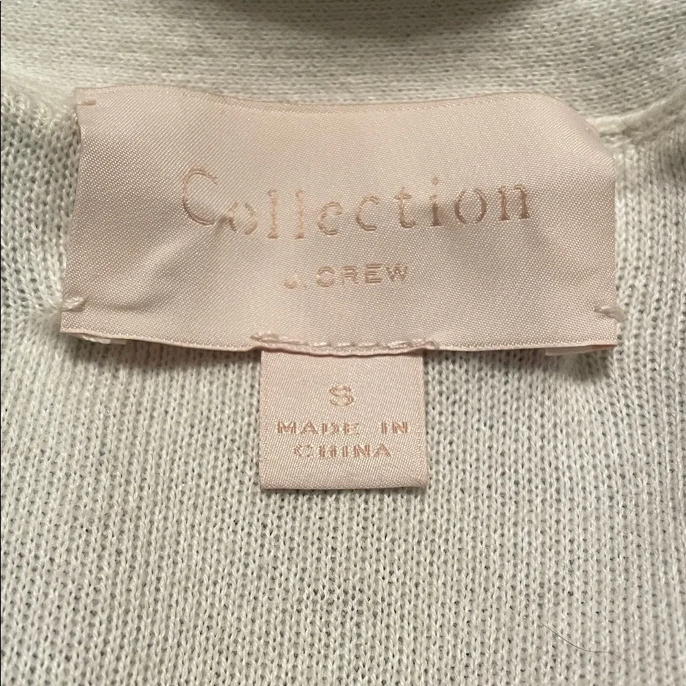 Women's Sparkle Holiday Cardigan Sweater J.Crew Collection - Picture 4 of 5